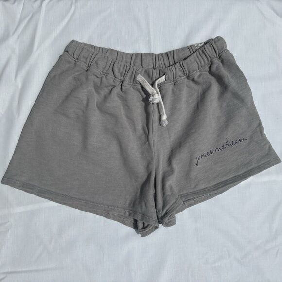 JMU James Madison University Dukes Light Gray Shorts Women’s Size M - Picture 1 of 9